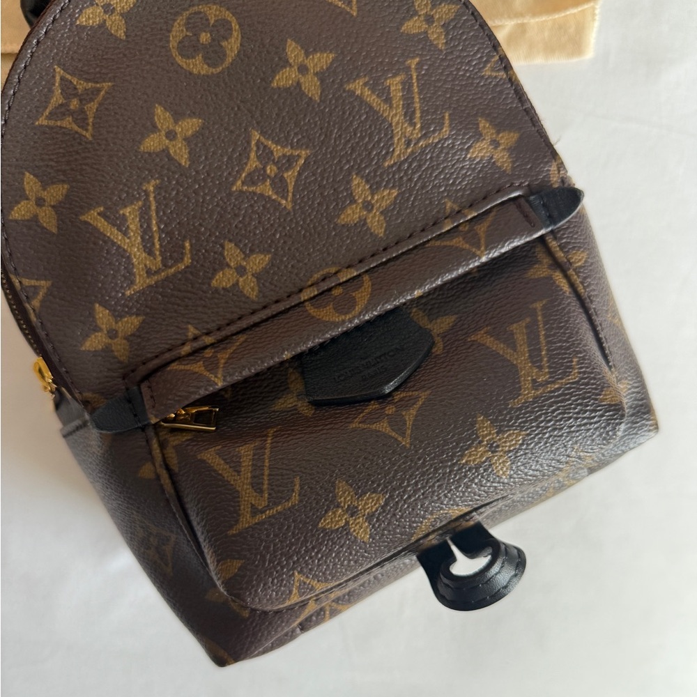 Authentic Louis Vuitton Palm Springs mini backpack purse with box & dust bag - Picture 12 of 16